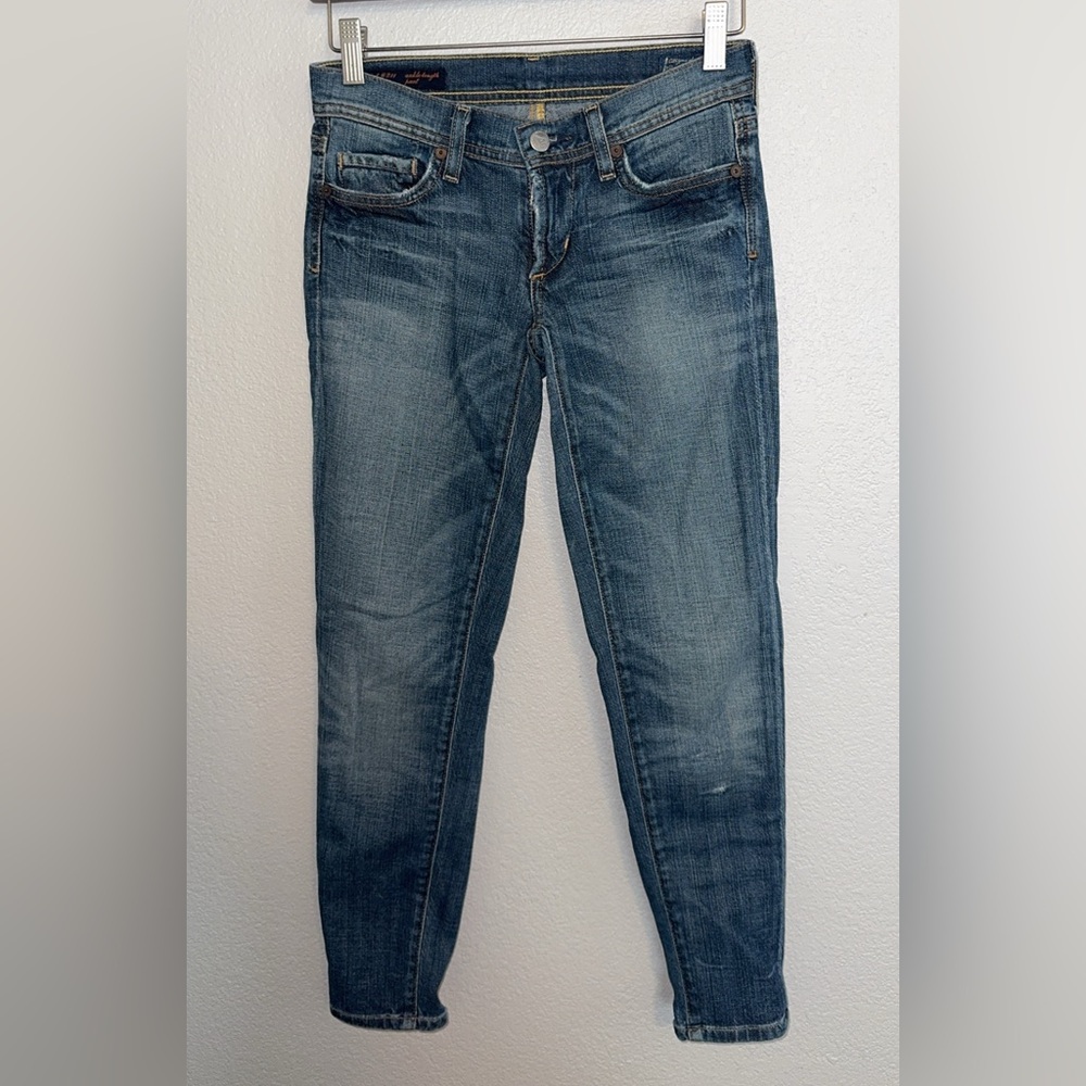 Zipper ankle skinny citizens jeans